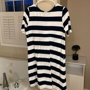 Nursing Queen striped dress